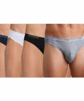Set stuks sloggi basic grijs mini mannen ondergoed slip maat xl 10290714